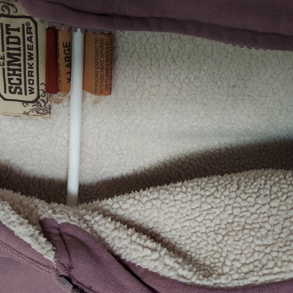 Light Purple Extra Large Work Sweatshirt - Picture 2 of 2